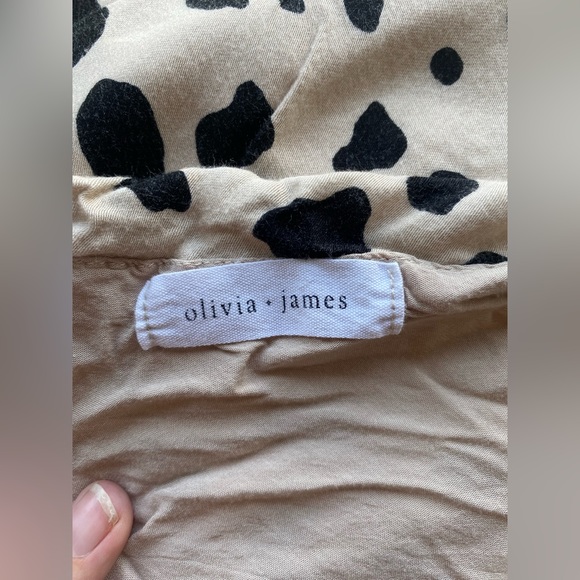 OLIVIA + JAMES BIAS CUT PRINTED DRESS - Picture 6 of 7